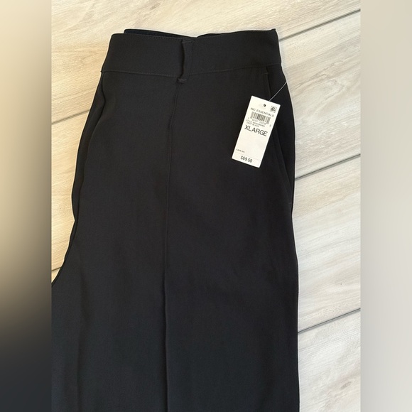 INC High-Rise Wide-Leg Pants Black XL NWT IN PACKAGE - Picture 7 of 10
